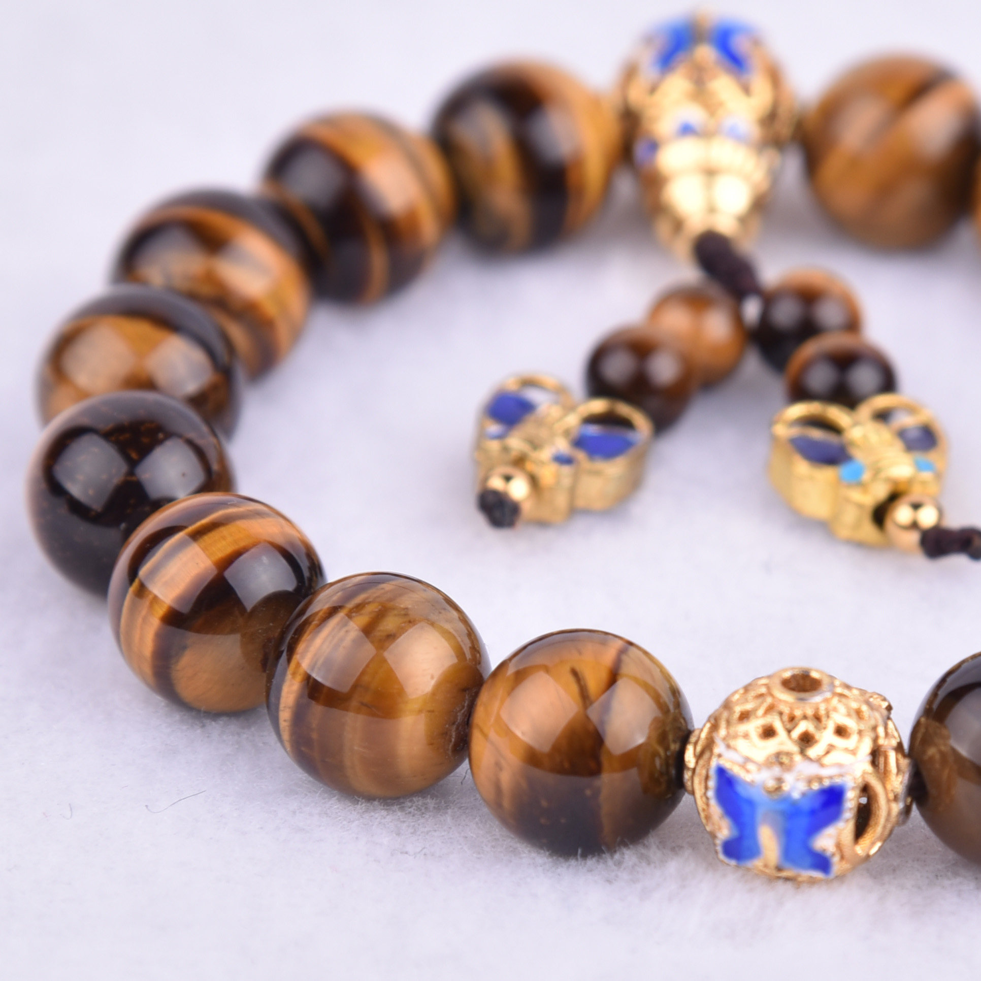 木变石-佛珠手串 女士手串(附国首鉴定证书)