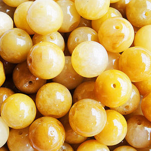 纯天然黄玉髓隔片垫片散珠 老蜜蜡色黄玉髓diy手串菩提子配饰隔片天然