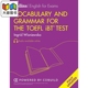 2023新版柯林斯新托福考试指南 词汇语法Vocabulary and Grammar for the TOEFL iBT (R) Test英文原版 英语考试 大音