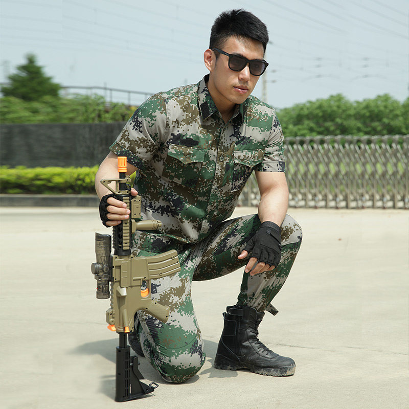 16式丛林迷彩服套装男 特种兵野战训练服 夏季海洋军装短袖女正品