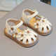 女宝宝鞋夏季新款女婴儿软底学步鞋女童公主鞋小童花朵儿童凉鞋潮