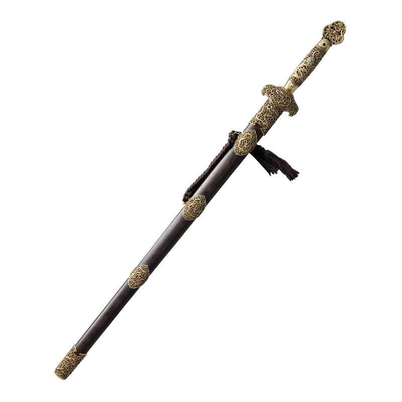 金龙剑 沈广隆宝剑 中华老字号 国家非物质文化遗产(未开刃)