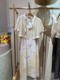 INSHOP女装商场同款2024年新款新中式连衣裙两件套0624B44087-618