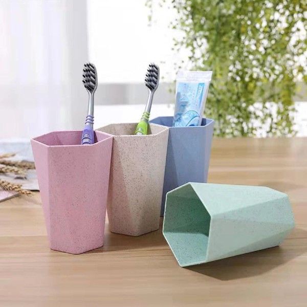 Portable Toothbrush Washing Mouth Cups Plastic Home Hotel To