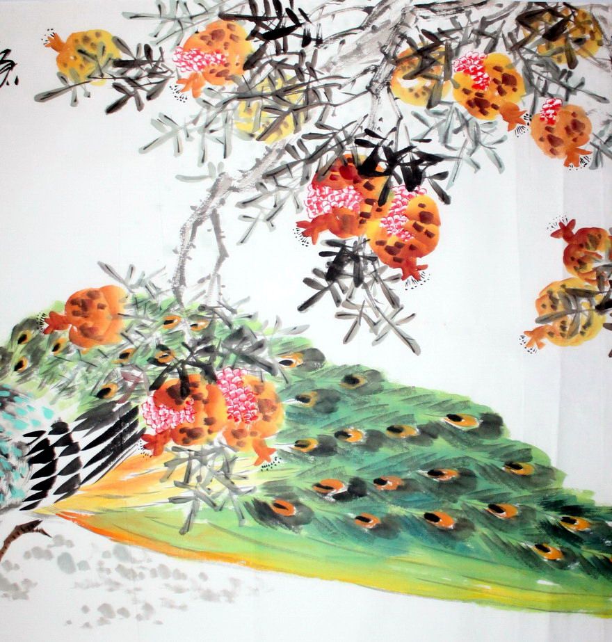 李入云《前程似锦》山东省美协会员 职业画家 送礼佳品