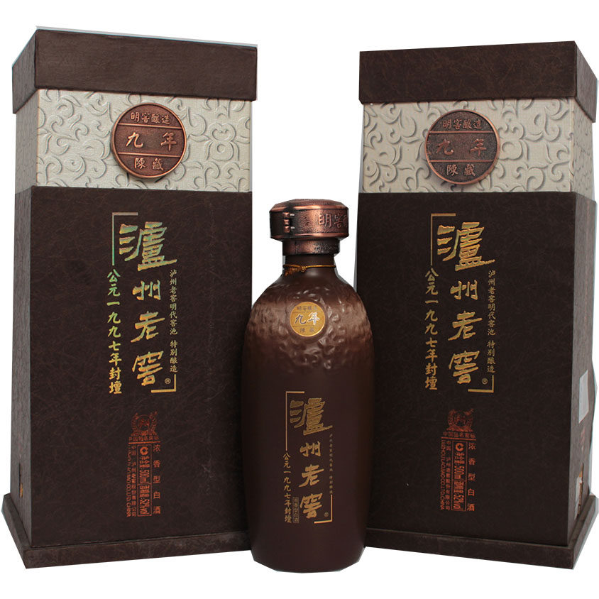 (49)2008年 泸州老窖 52度 500ml 封坛九年 2瓶【四川】