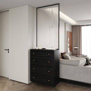 玻璃鞋柜隔断图片