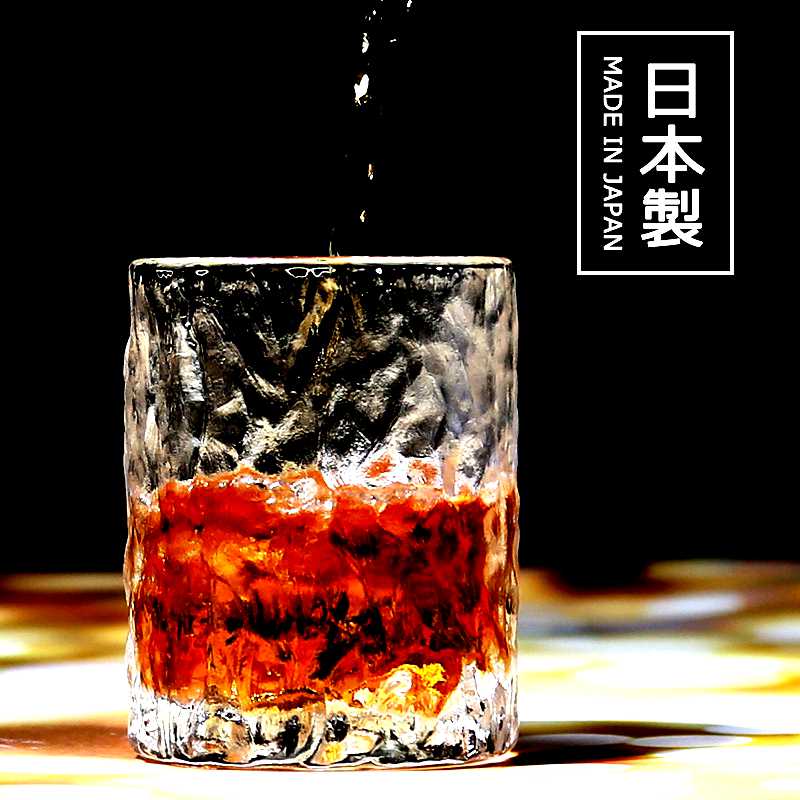 日本进口石塚硝子日式初雪水晶杯威士忌杯红酒洋酒葡萄酒玻璃酒杯