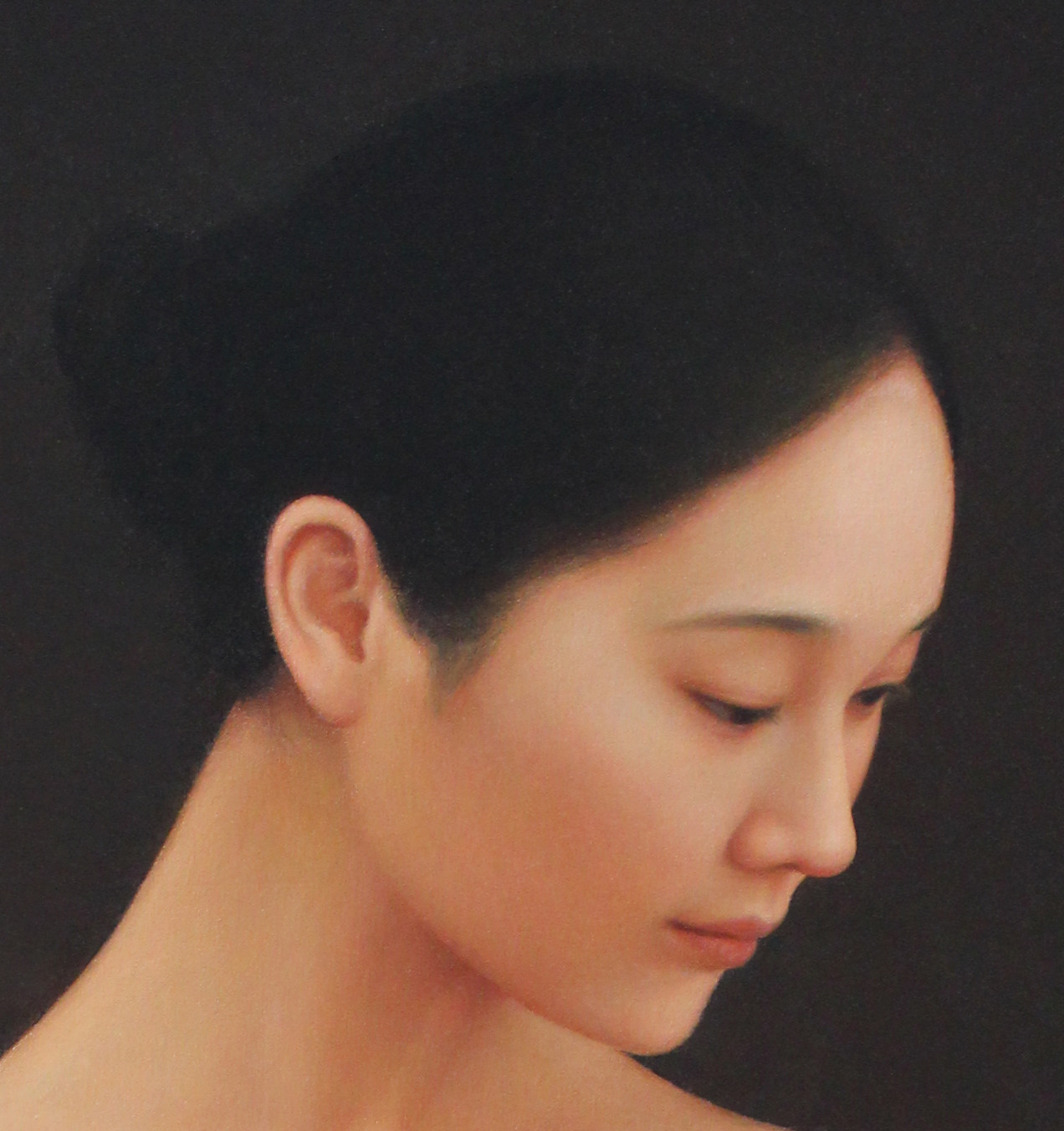 彭中杰 《陶》 布面油画