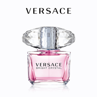 【白敬亭同款】Versace/范思哲粉耀晶钻女士香水官方正品旗舰店