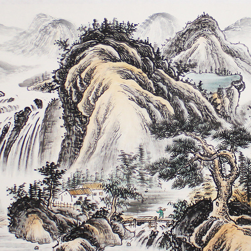 林筱之《峰山雅居》实力派画家