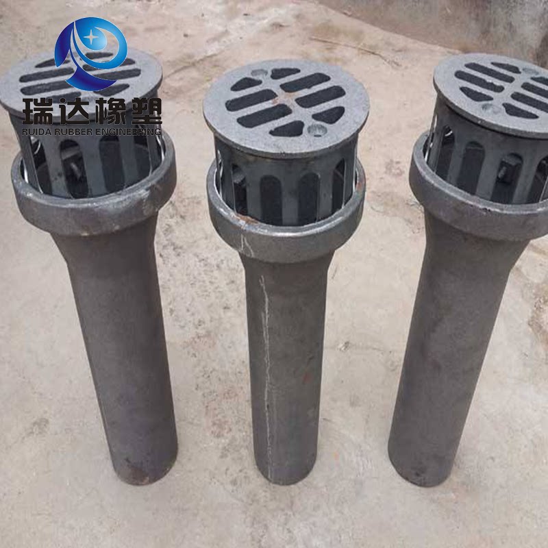 公路桥梁铸铁直斜泄水管 铸铁泄水孔 圆矩形地漏下水道雨水篦子