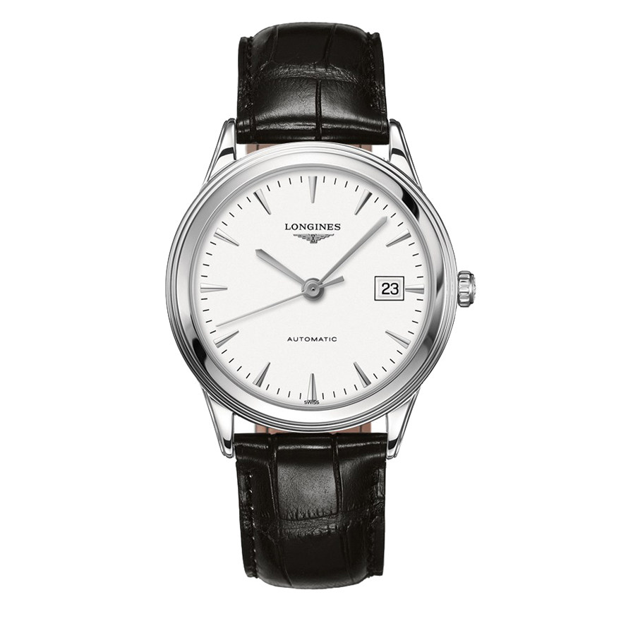 9新]浪琴/longines 男士 精钢自动机械表 l4.874.4.12.