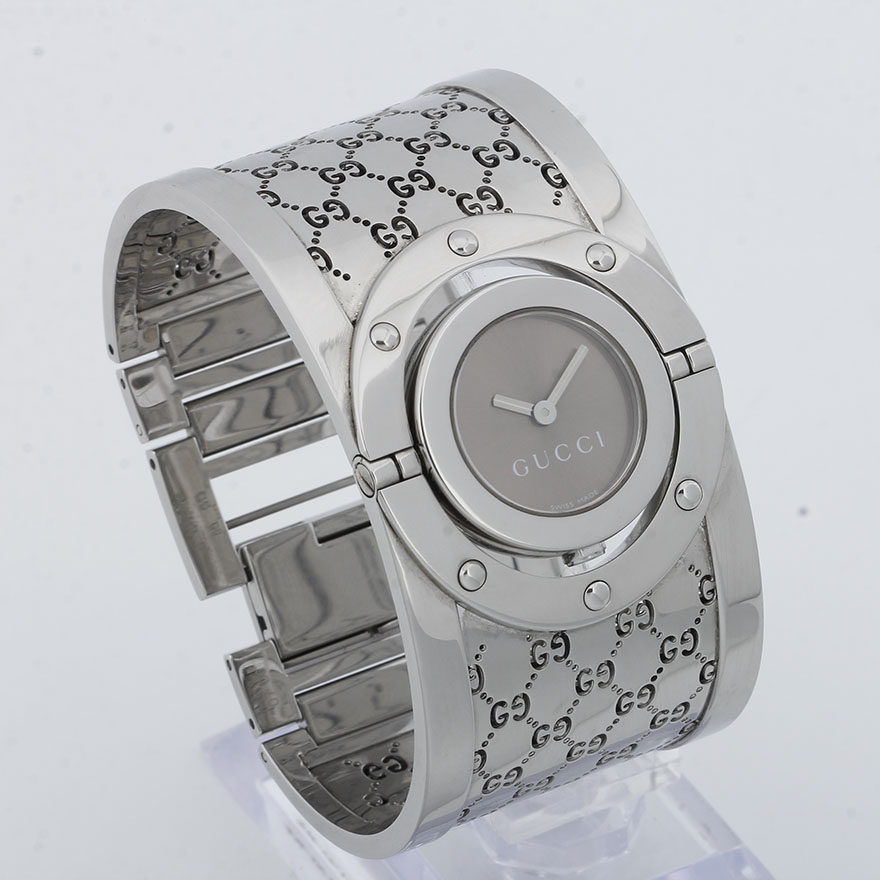 [9.0新]古驰gucci 女士石英腕表时尚手镯表 39181