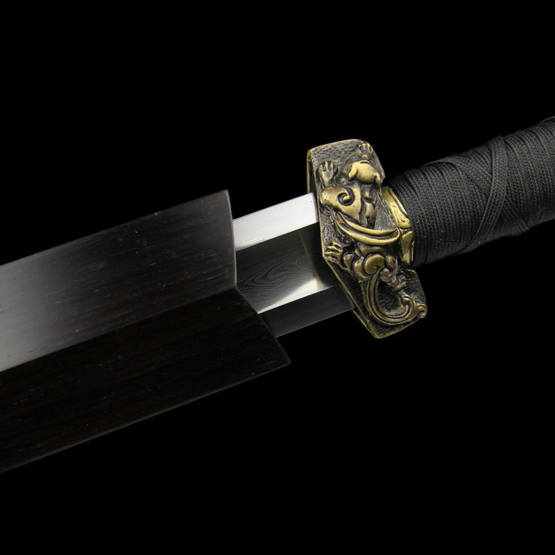 环首汉剑 周康有 浙江省工艺美术大师(未开刃)