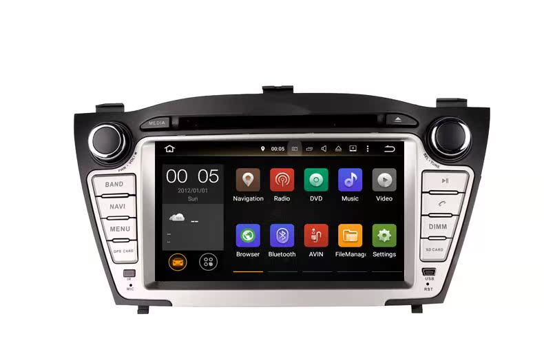 2009-2014款適用現代IX35途勝Tucson雅紳特安卓中控車載DVD導航儀在類目 汽車/用品/配件/改裝, 汽車GPS導航儀及配件, 智能車機導航中 - 來自Buy2taobao.com提供專業的淘寶代購服務