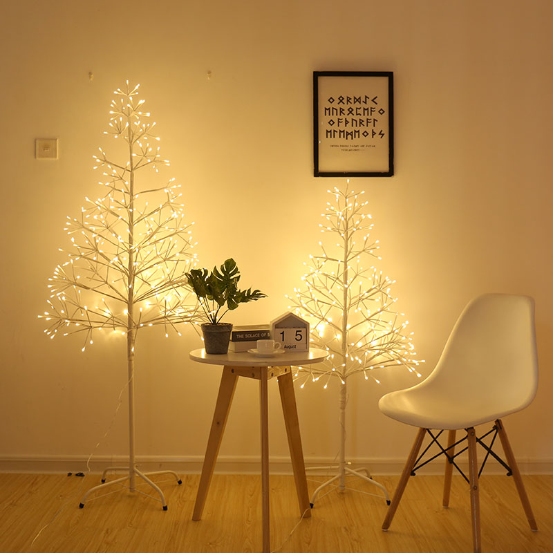 圣诞树灯led发光装饰少女心网红房间直播背景场景布置森系ins橱窗