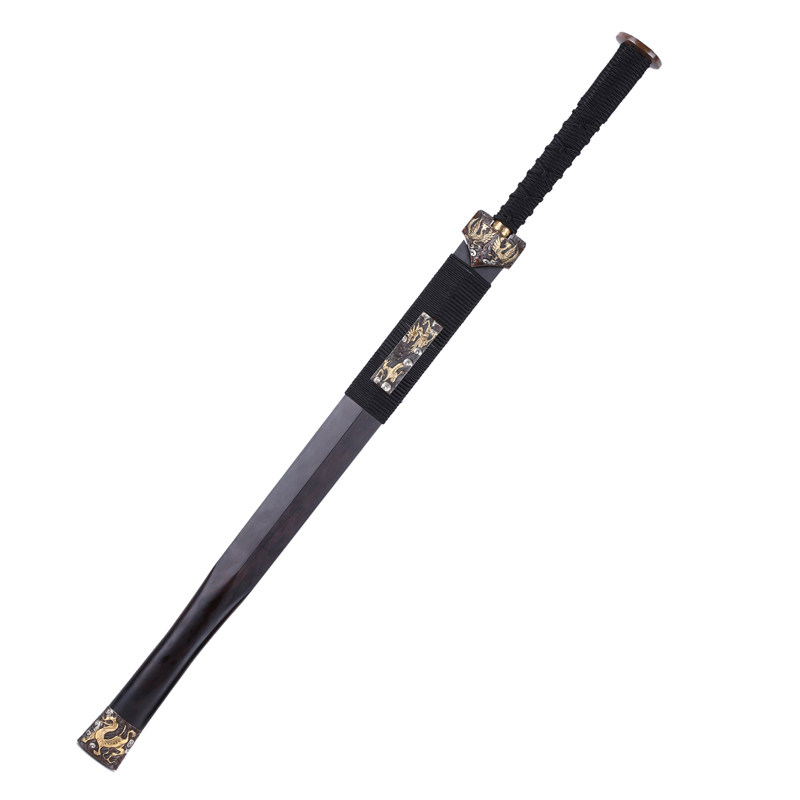 鎏金鎏银四圣汉剑 沈云 壬字号沈氏剑铺第四代传人(未开刃)