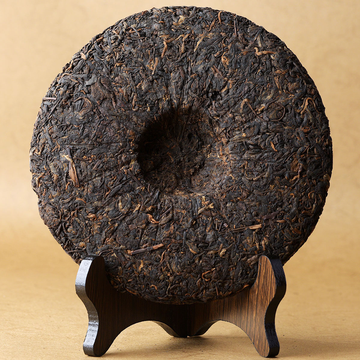 【14片】2005年中茶绿印 陈年普洱茶357g 熟茶