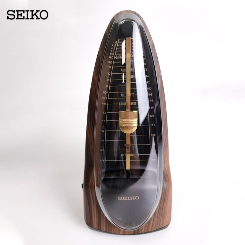 SEIKO日本精工机械节拍器钢琴考级专用吉他古筝架子鼓通用节奏器