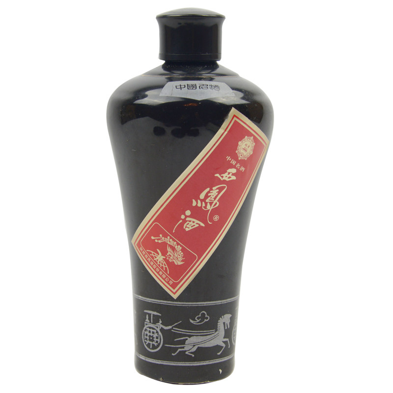 【52】 90年代 墨瓶西凤酒 55度 500ml*4瓶 凤香型