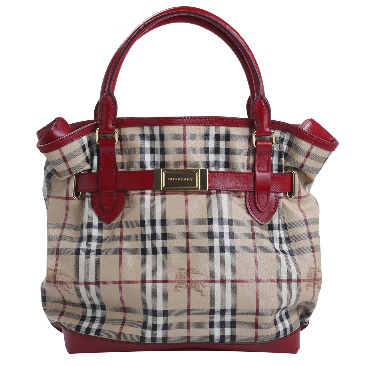 [9.9新]巴宝莉burberry女士pvc两用包