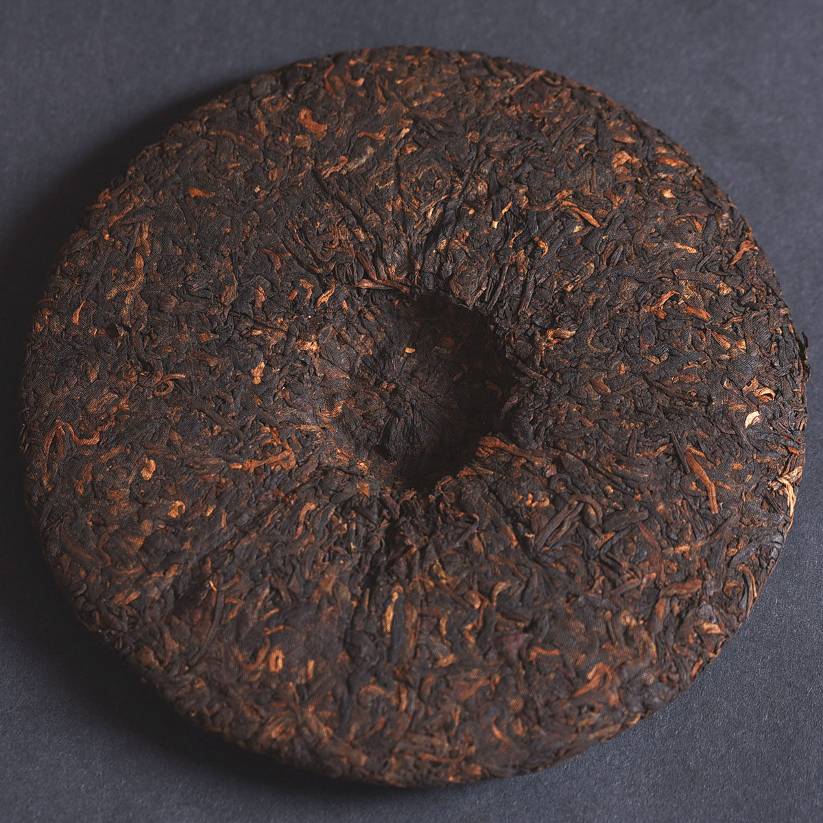 7片 17年同昌黄记蓝票圆茶357g熟茶茶饼茶