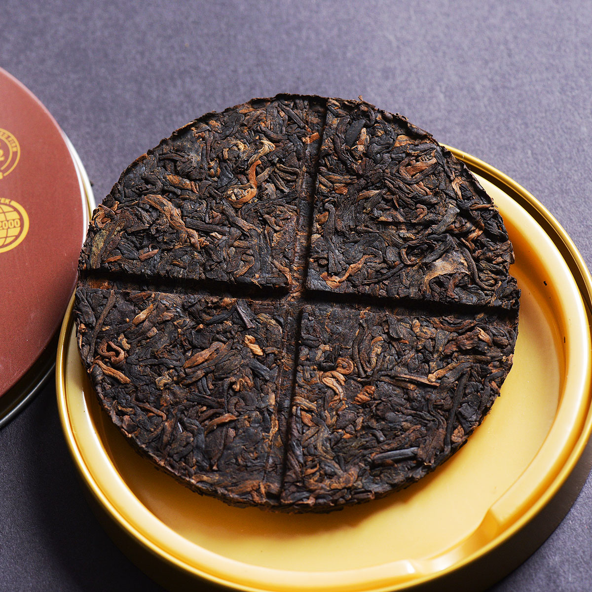 80片 2017年龙马同庆号熟茶28g小饼茶