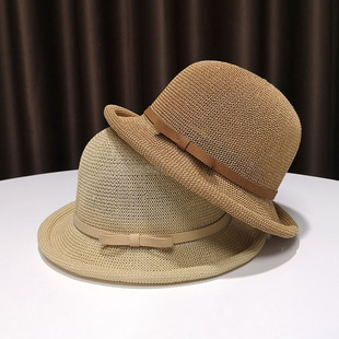 女圆顶小礼帽