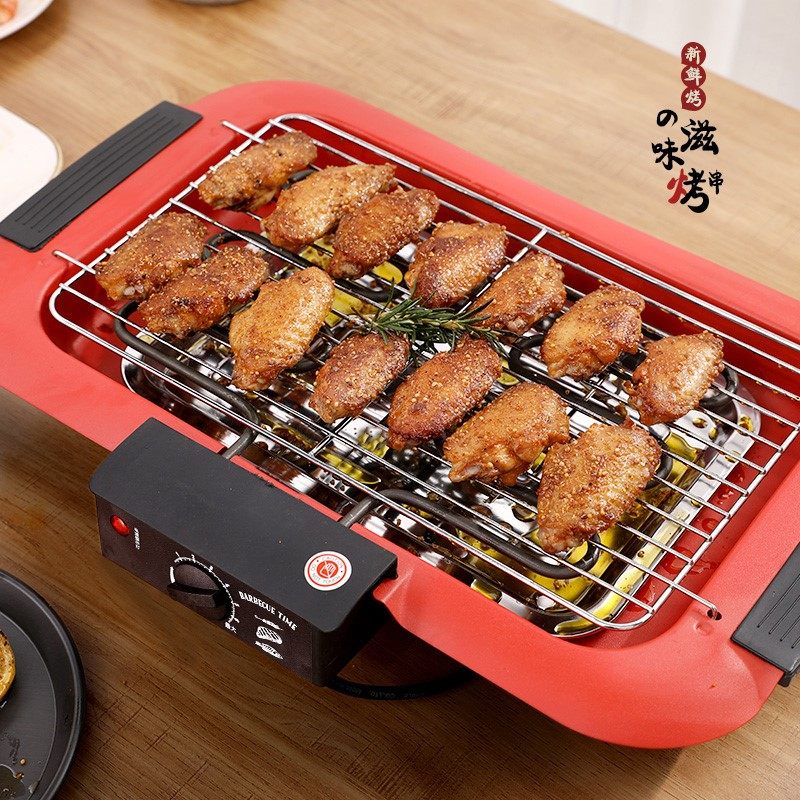 羊肉串电烤箱商用无烟烧烤炉大号多功能家用环保烤生蚝面筋机摆摊