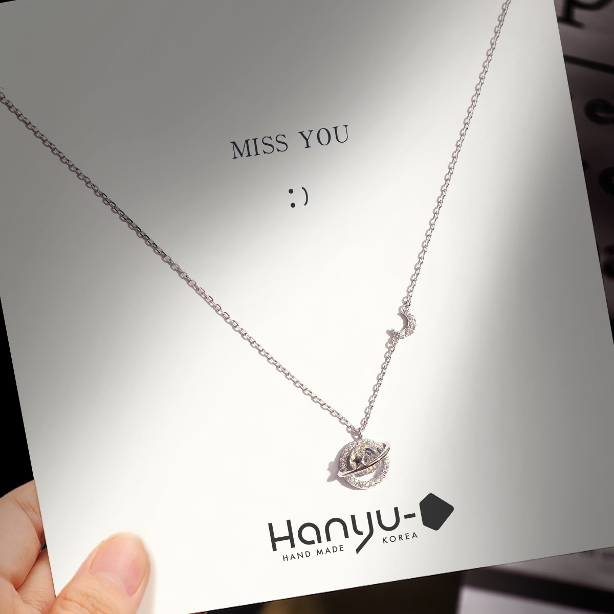 施华洛世奇项链2021年新款银女星月纯银饰品520礼物送女友锁骨链