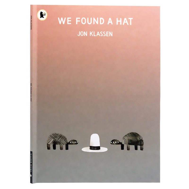 我们发现了一顶帽子英文原版绘本 We Found a Hat 凯迪克金奖格林威大奖作者 Jon Klassen 乔恩克拉森作品 平装 趣味故事书