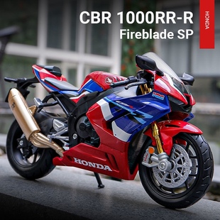 2022款本田cbr1000rr-r模型仿真合金机车1 12本田火刃SP玩具摆件