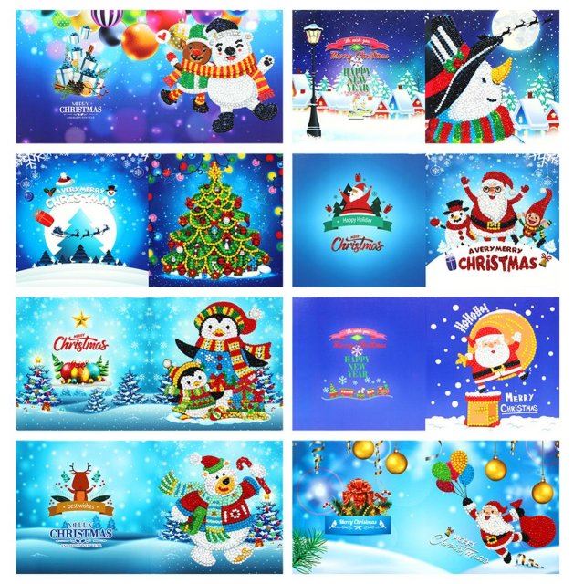 5D DIY Diamond Painting Cards Greeting Cards Kids Festival E在类目 3C数码配件, 家电影音周边配件, 视频线/音频线/AV线中 - 来自Buy2taobao.com提供专业的淘宝代购服务