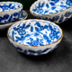 日本进口茶花钵碗日式陶瓷餐具大碗汤碗面碗钵盘子釉下彩家用碗盘