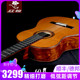 红棉加震全单古典吉他高端演奏级红松桑托斯玫瑰木39寸它考级电箱