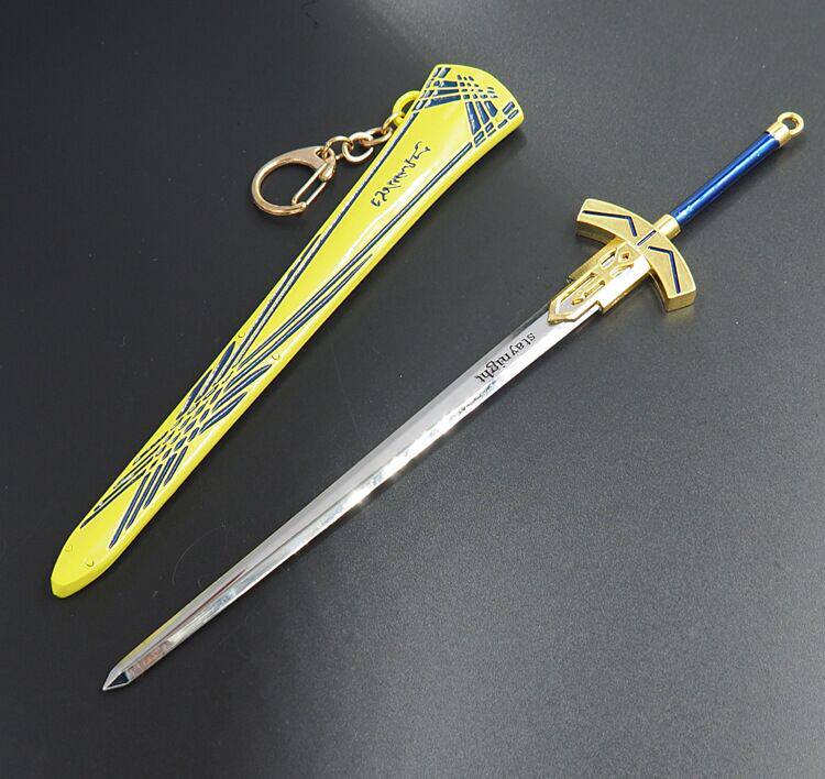 fate命运之夜武器模型尼禄合金saber誓约石中剑动漫周边胜利之剑