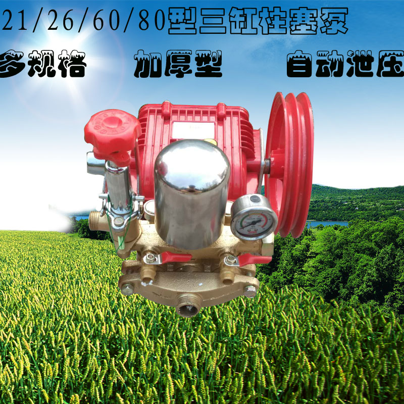 电启动农用柴油汽油果树打药机园林喷药机喷雾器高压柱塞水泵
