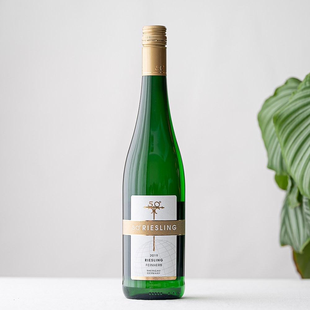喜欢雷司令可以闭眼买 德国北纬50度半甜白葡萄酒清甜riesling 券后