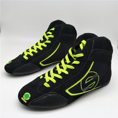 意大利paro新款卡丁赛车鞋专业认证鞋阻燃赛车鞋轻便潮流休闲鞋