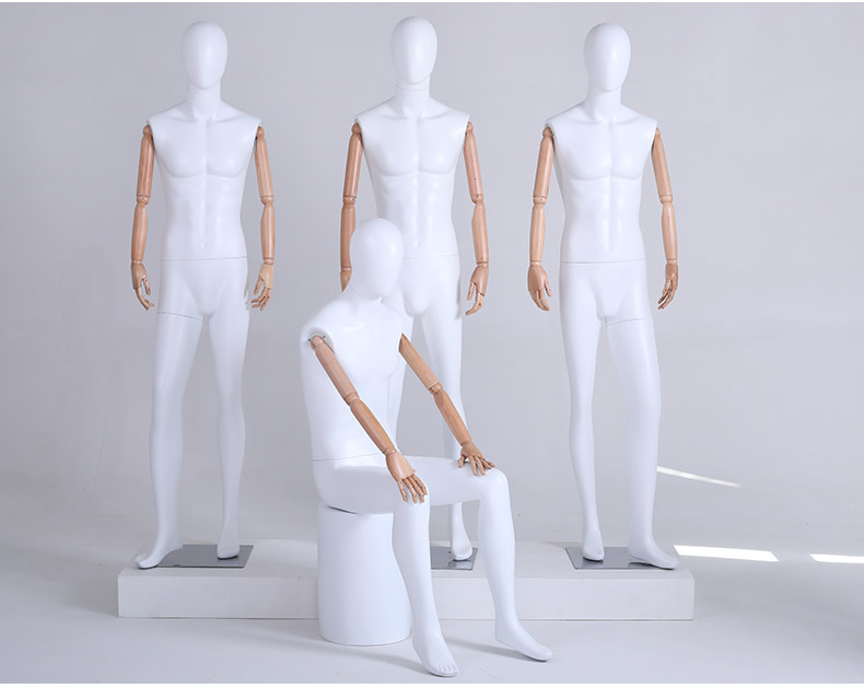 高档男装模特道具全身男装展示架橱窗人体服装店人台假人模特架子
