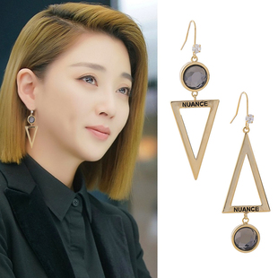 正青春同款耳环