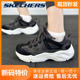 Skechers斯凯奇正品增高休闲厚底熊猫鞋透气女子低帮运动老爹鞋