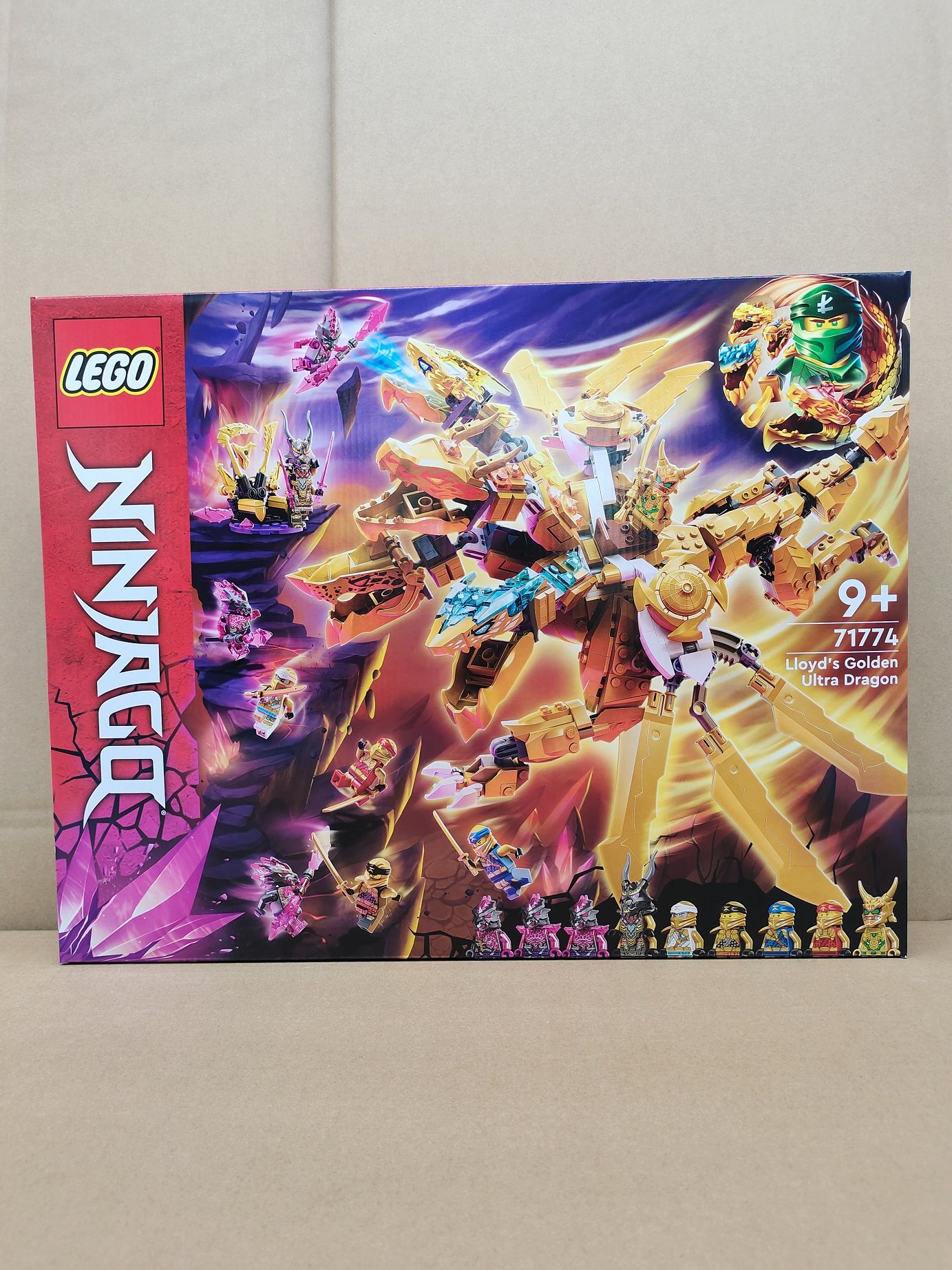 lego系列新品季新品忍者乐高幻影神龙超级黄金塑料积木