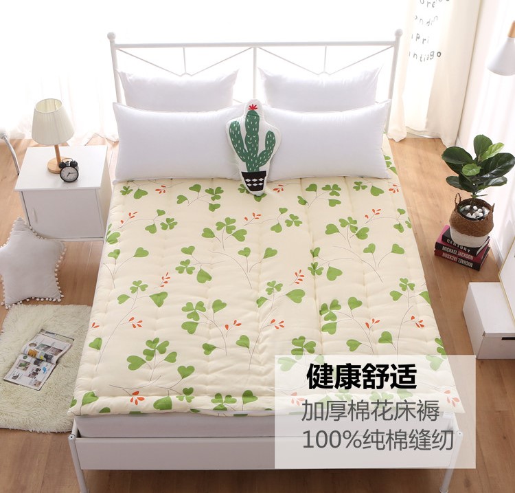 纯棉床褥子床垫被3-6斤-新疆长绒棉被纯棉花0.9/1/1.5/1.8米宽床