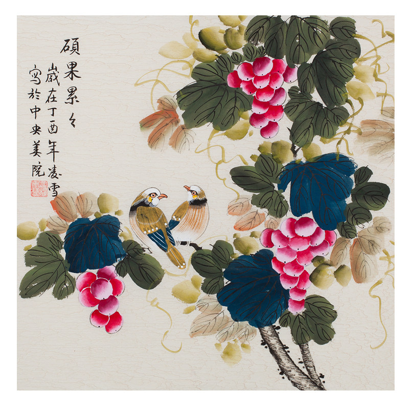 段和敏《硕果累累》著名职业画家