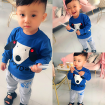 男宝童装男童春装套装2019新款宝宝儿童春秋小孩衣服1-2-3-4岁潮