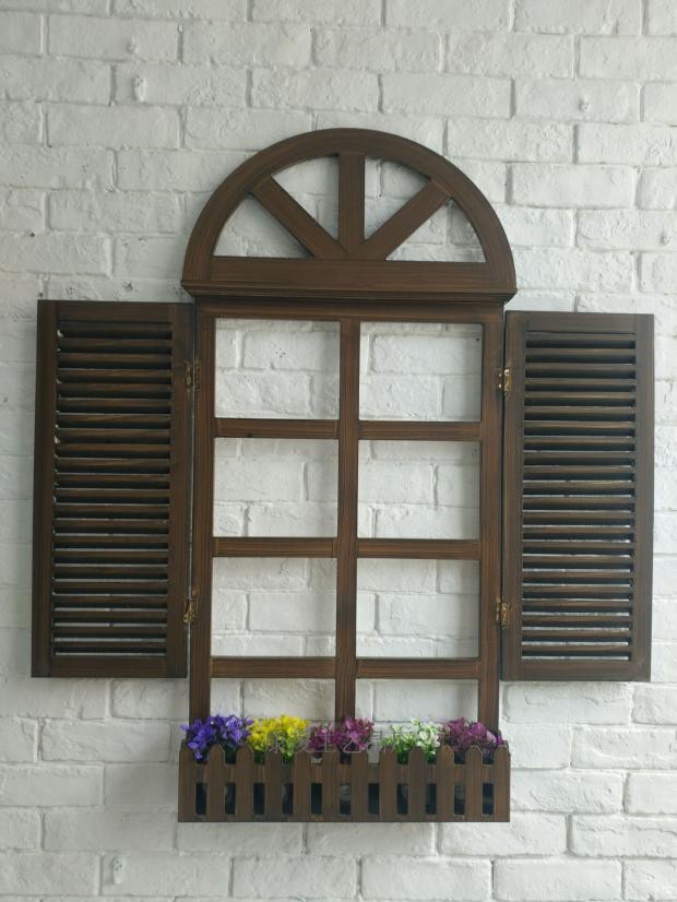 European style False window Retro Do the old Countryside originality Wall hangings Wall hanging colour Customized decorate woodiness windowin the Home accessories , Mural category - from Buy2taobao.com to provide professional Taobao agent buy service