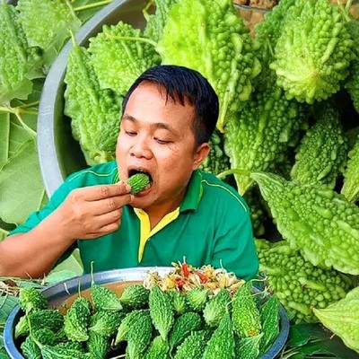 新鲜苦瓜金铃子西双版纳泰国小苦瓜吃播蔬菜福建云南山野特色生吃