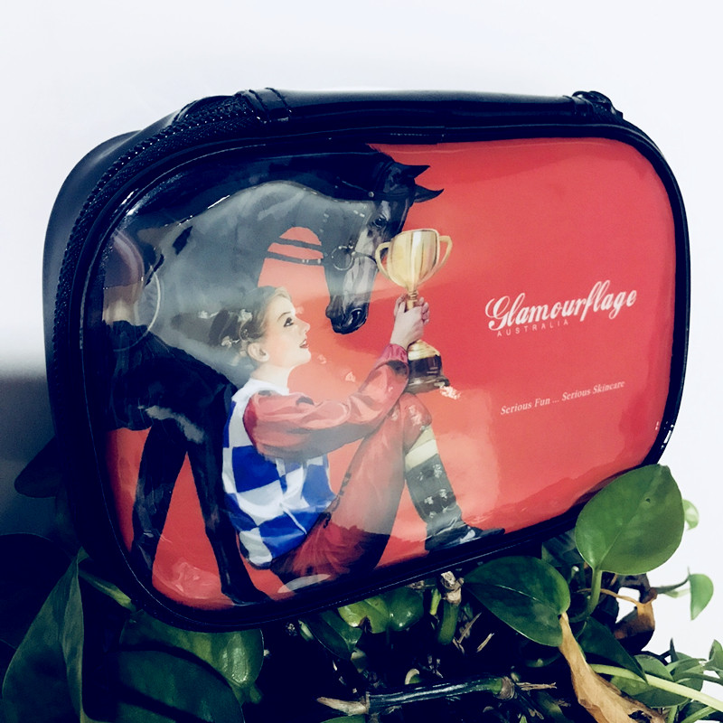 澳洲格兰玛弗兰冠军杯口红化妆包手拿包收纳洗漱包便捷迷你大容量
